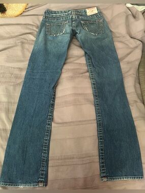 TRUE RELIGION Brand Jeans “JOHNNY” style size 26 Blue Denim 100% Cotton NEW